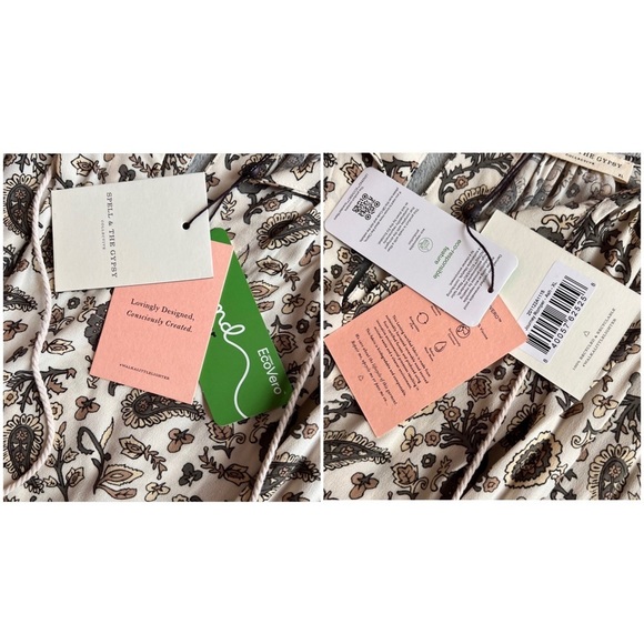 NWT Spell & The Gypsy Collective Journey Flounce Sleeve Paisley Playsuit Romper - Picture 5 of 17